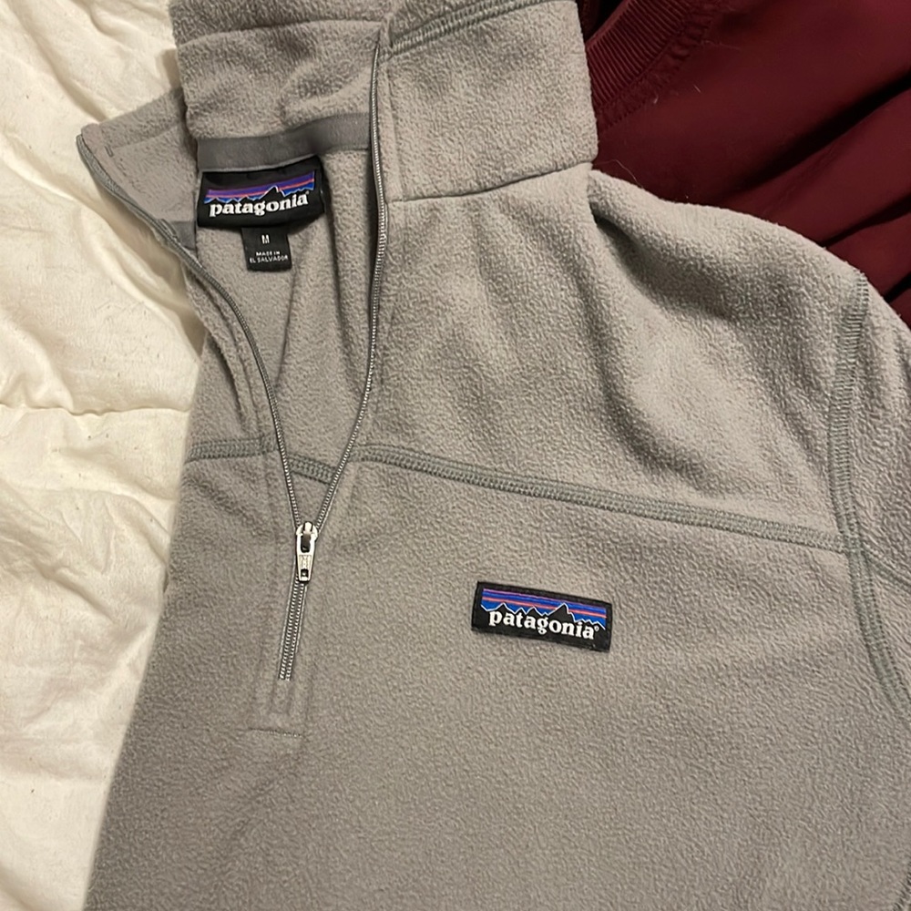 Patagonia half zip jacket fleece
